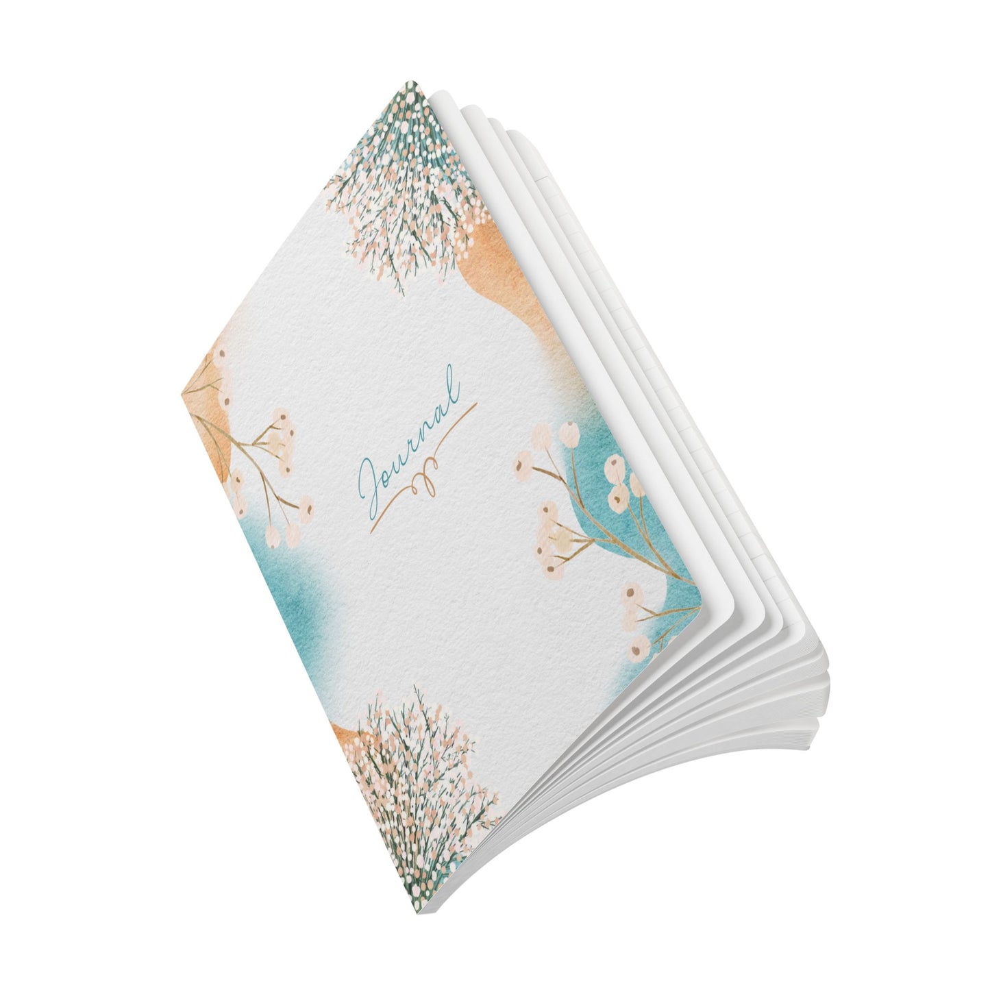 Floral Waves Softcover Journal