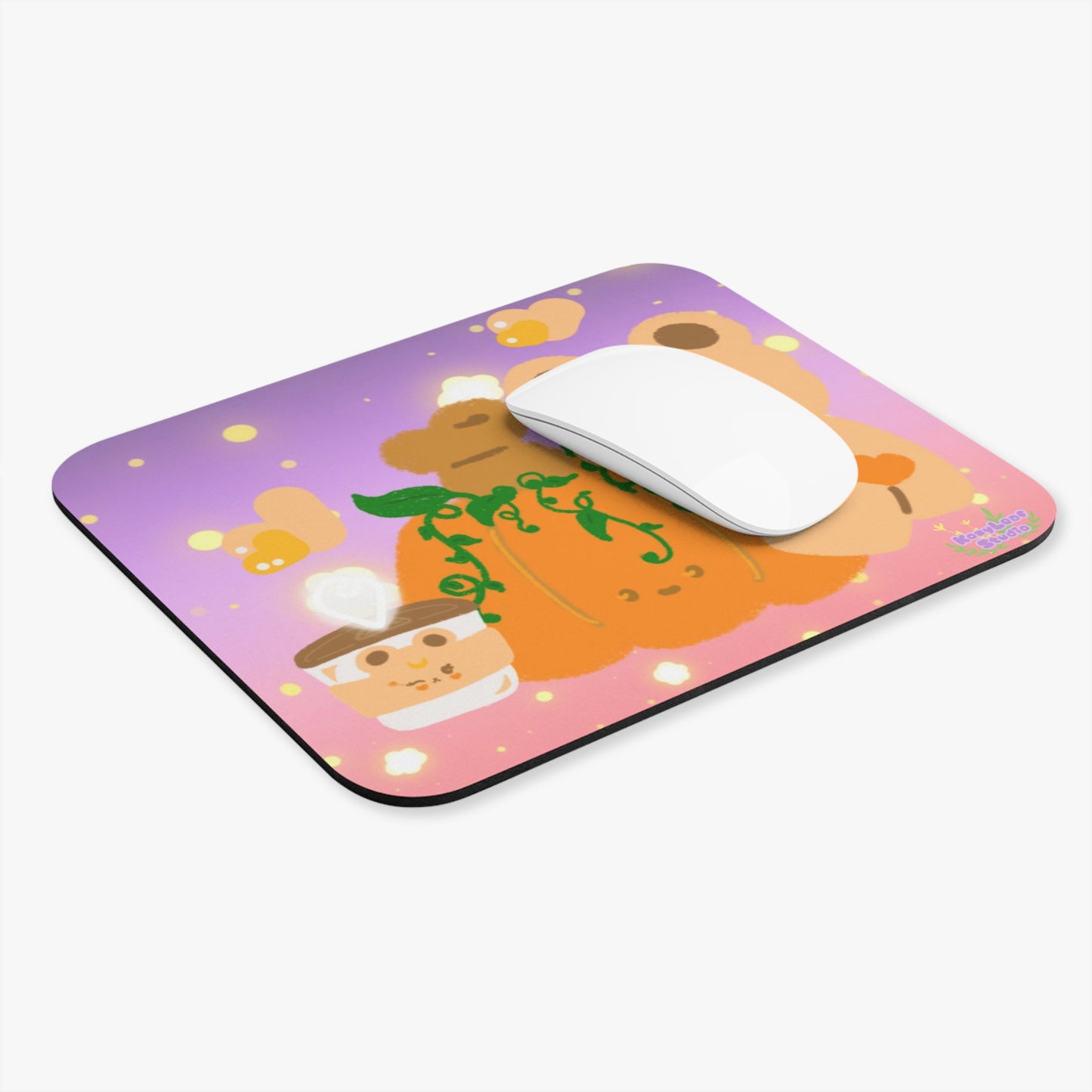 Fall Teddy Primkin Mouse Pad (Rectangle)