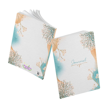 Floral Waves Softcover Journal