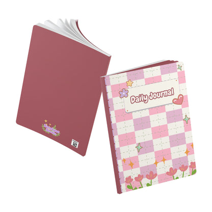 Girly Cute Daily Softcover Journal