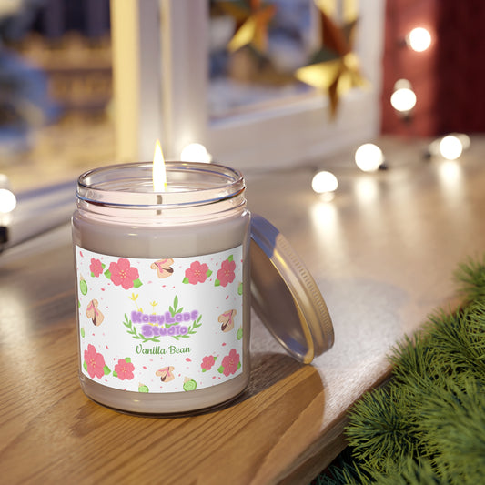 Sweet Sakura Spring Vanilla Bean Scented Candle, 9oz