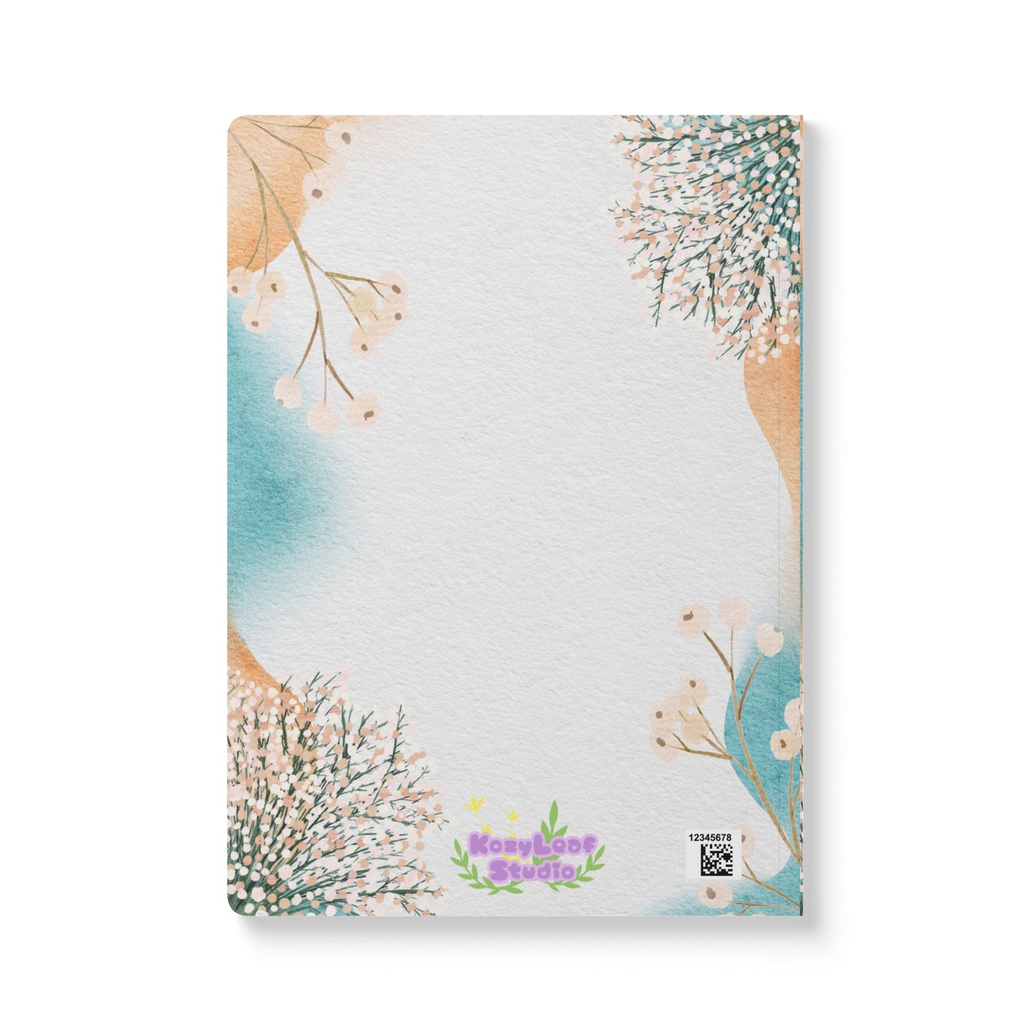 Floral Waves Softcover Journal