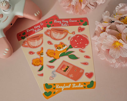 Rosey Kozy Game Stickers