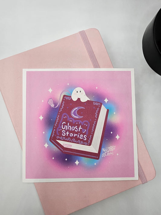 Gigi Bookish Ghost Print