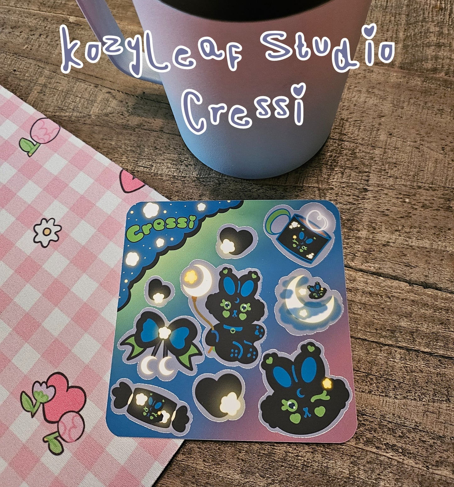 Cressi Square Sticker sheet