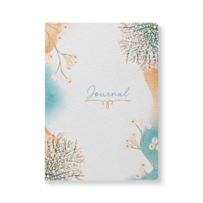 Floral Waves Softcover Journal