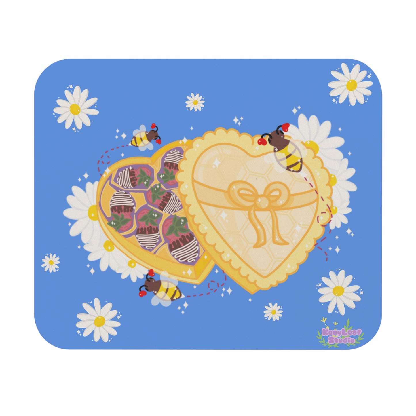 Febeeruary Chocolate Heart Box Mouse Pad (Rectangle)